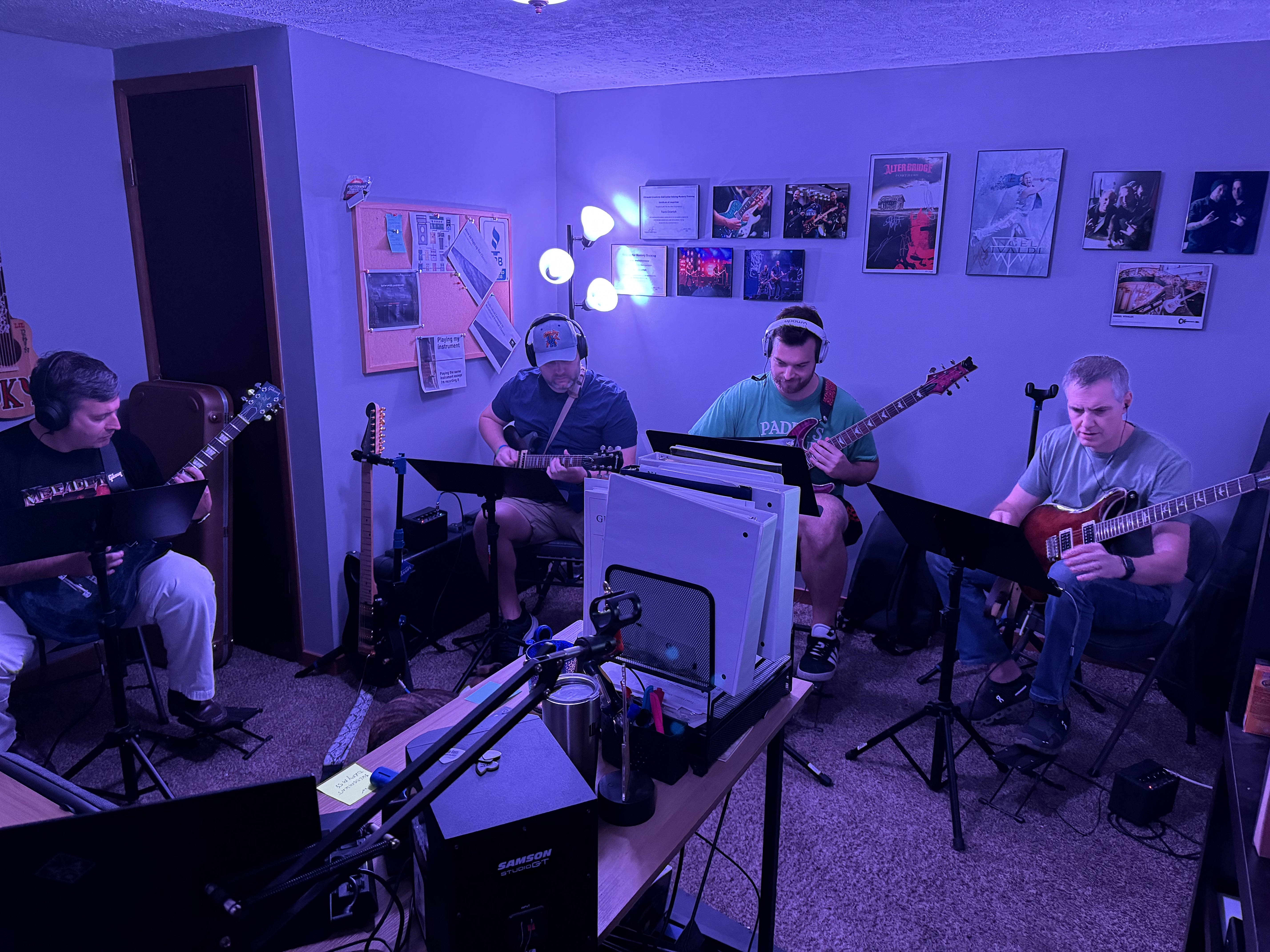 Guitar workshop focused on specific techniques