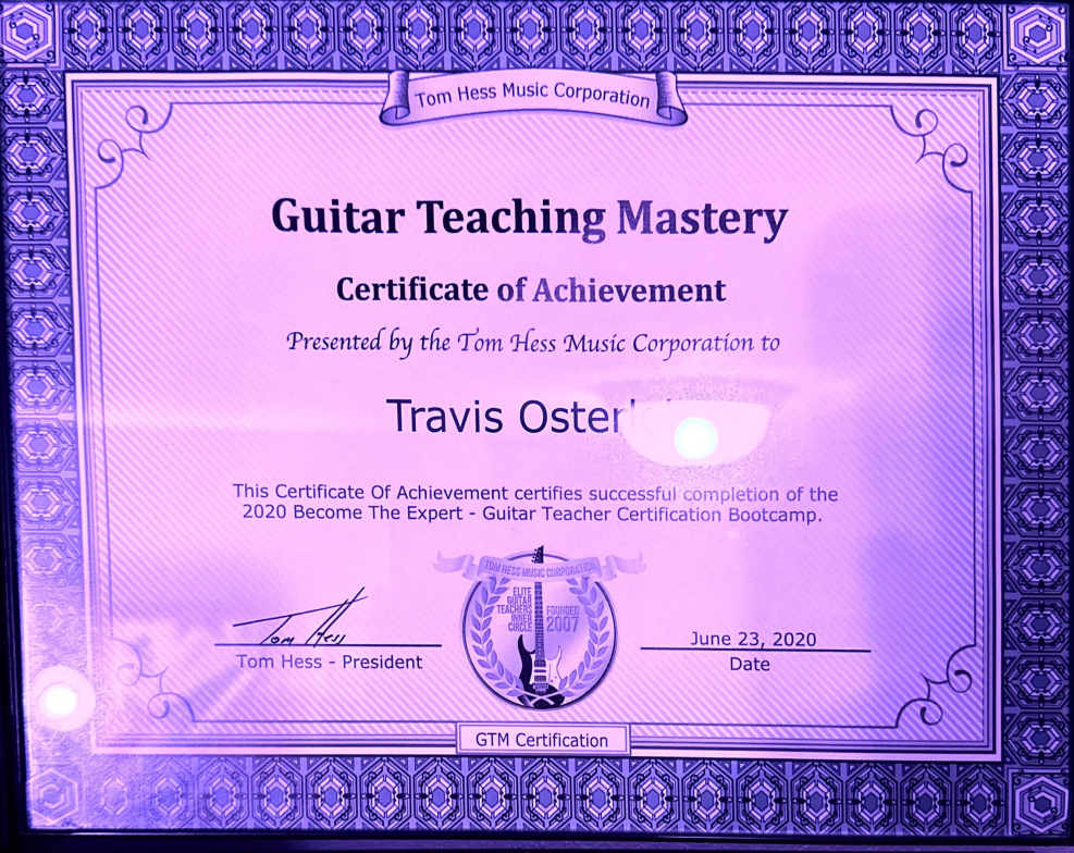 Guitar Teaching Mastery 2020